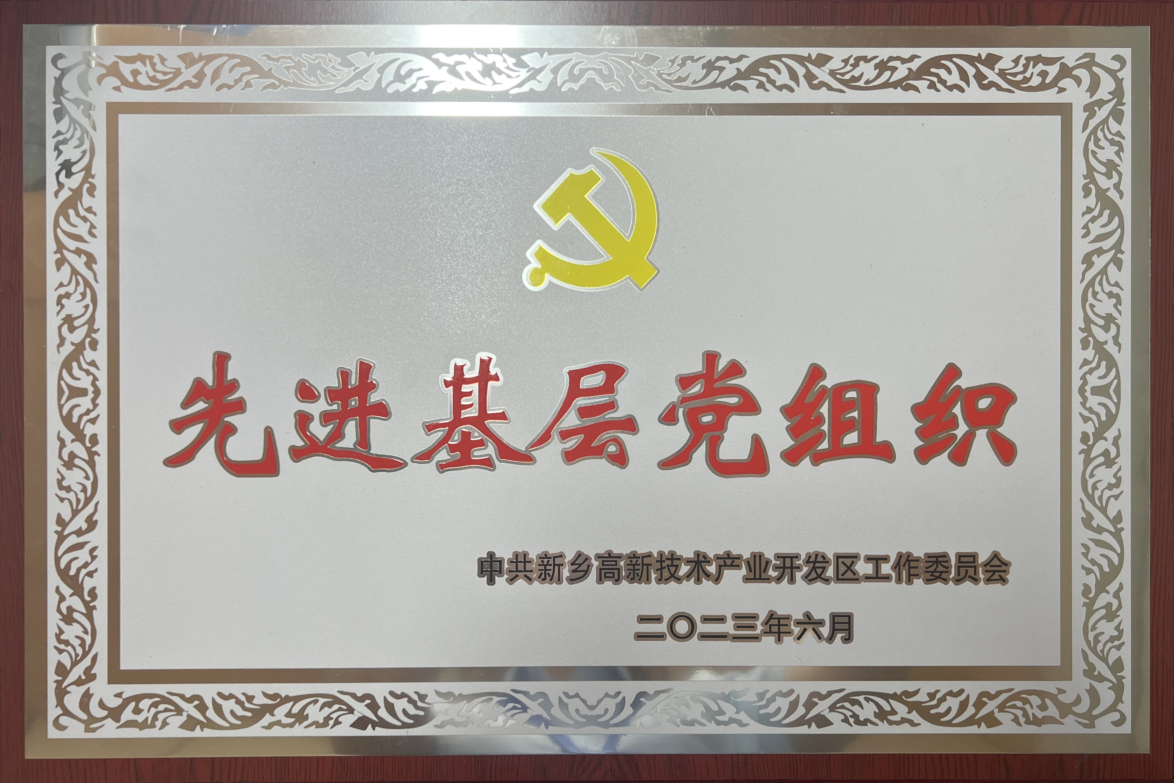 先进基层党组织